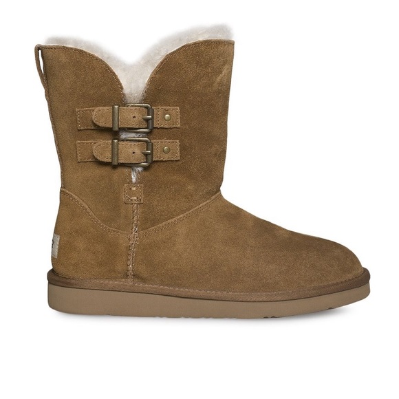 UGG Shoes Ugg Renley Ii Buckle Utility Boots Chestnut Poshmark